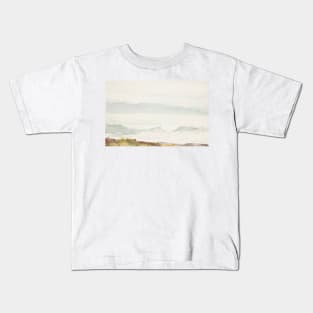 Ocean Seen from a Cliff, Prout's Neck, Maine by Winslow Homer Kids T-Shirt